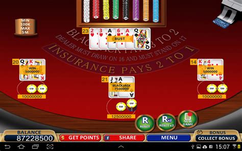 21 casino game.